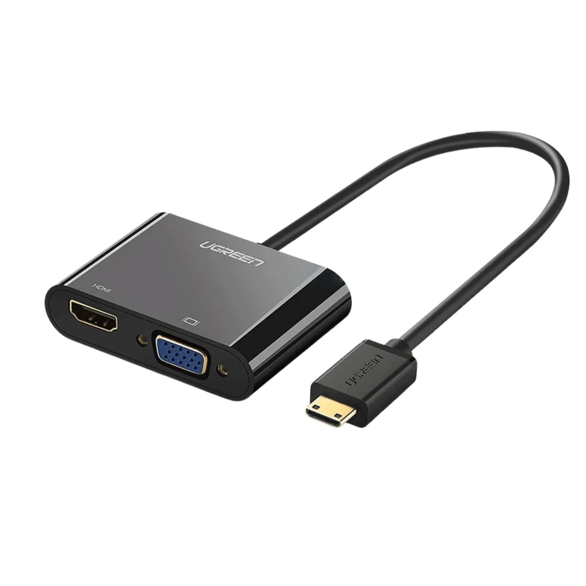 UGREEN CM101 HDMI To VGA+HDMI+3.5mm Converter – 40744