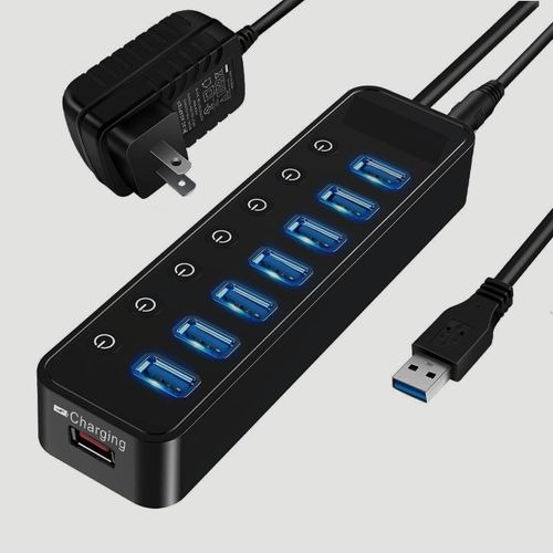 UGREEN CM420 7-IN-1 Powered Switch USB 3.0 A Ports Adapter-20481