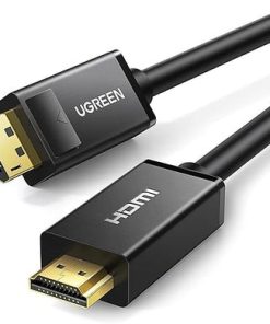 UGREEN DP101 Display Port Male To HDMI Male Cable- 5m 10204