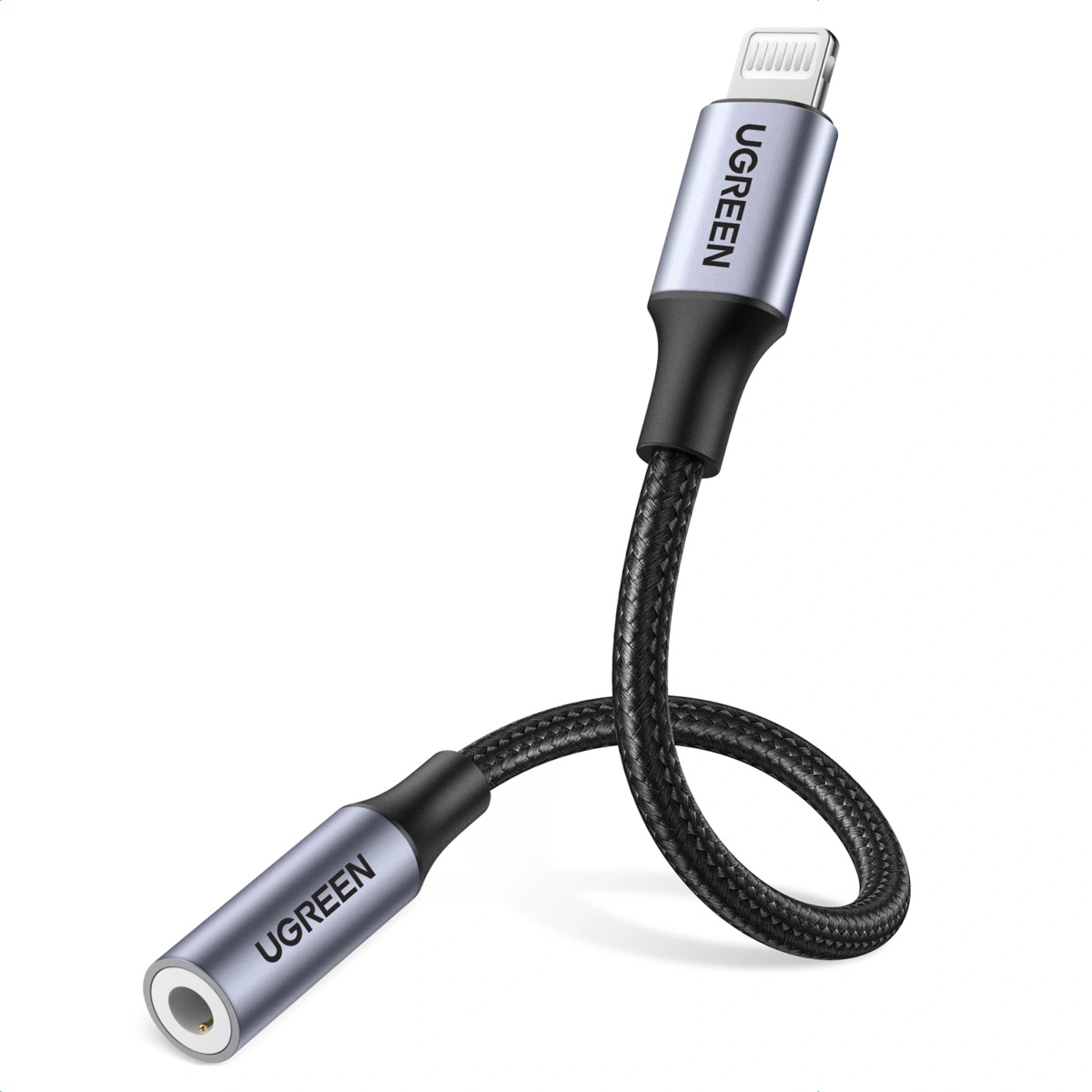 UGREEN US211 Lightning Male to 3.5mm Female Audio Adapter (30756)