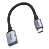 UGREEN US378 USB C male to USB 3.0 female 0.15m OTG (Black) 70889