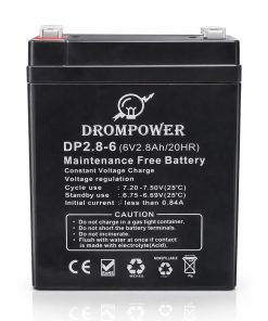 6v 2.8 ah battery