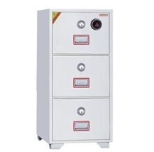 Diplomat Three Drawer Filing Cabinet Model DFC3000K3E Fire Resistant Filing Cabinet