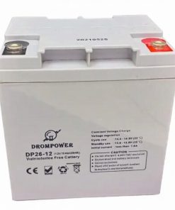 Drom Power 12V 26Ah Sealed Lead Acid Rechargeable Battery