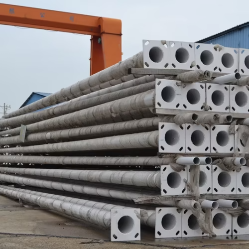 GI Street Lighting Poles (Galvanized Iron) – 8m