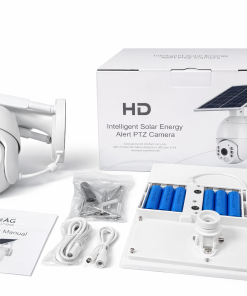 WiFi UBOX 4MP Single-Lens Solar PTZ Camera