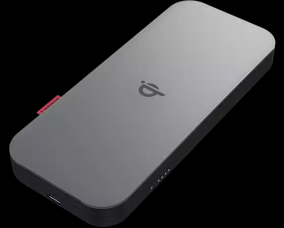 Lenovo Go USB-C Mobile Power Bank 10000mAh with Qi Wireless Charging (40ALLG1WWW)