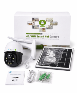 V380 single lens 4g solar ptz