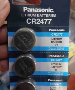 Panasonic CR2477 3V Lithium Coin Cell Battery for Long-Lasting Power