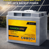 Amaron Solar 12V 42Ah SMF Deep Cycle Battery 12ASMF042 Maintenance Free