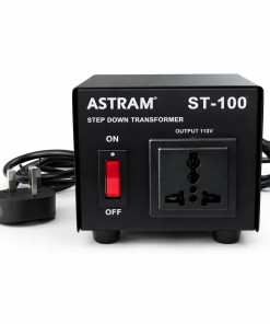 Astram 100W Step Down Transformer 220V to 110V Voltage Converter for Appliances and Electronics