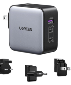 GREEN 65W 3-Port GaN Fast Charger