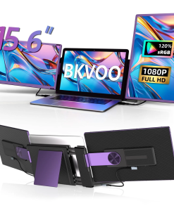 Macsecor 15.6 Inch FHD Laptop Screen Extender Triple Monitor Portable Display 1080p USB-C HDMI