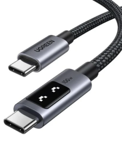 UGREEN L509 100W USB-C to USB-C PD Fast Charging Cable 1m 5A 480Mbps Data Transfer (UG-35501)