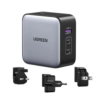 UGREEN X615 65W GaN Fast Charger UK Plug with Retractable USB-C Cable, USB-C and USB-A Ports (UG-65826)