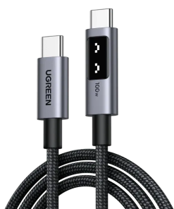 Ugreen Uno Robot USB-C to USB-C 100W Fast Charging Cable 2m (UG-35512)