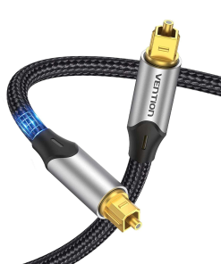 Vention Optical Fiber Audio Cable Aluminum Alloy Type Gray (BAVHG)