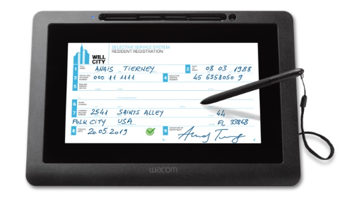 Wacom DTU-1031AX 10.1 Pen Display for Digital Signatures and Document Annotation