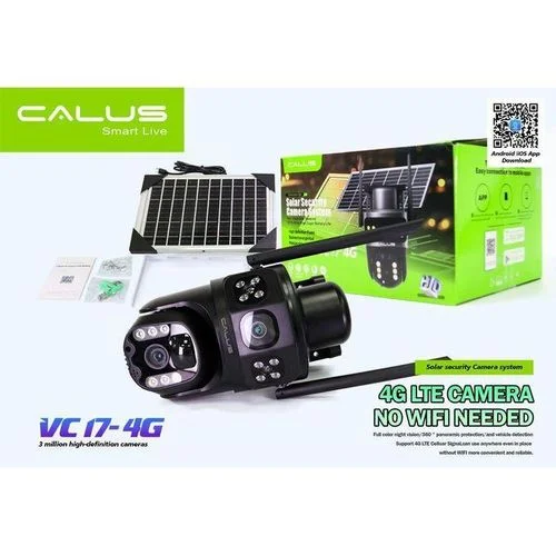 Calus VC17 4G Solar Dual Lens Camera