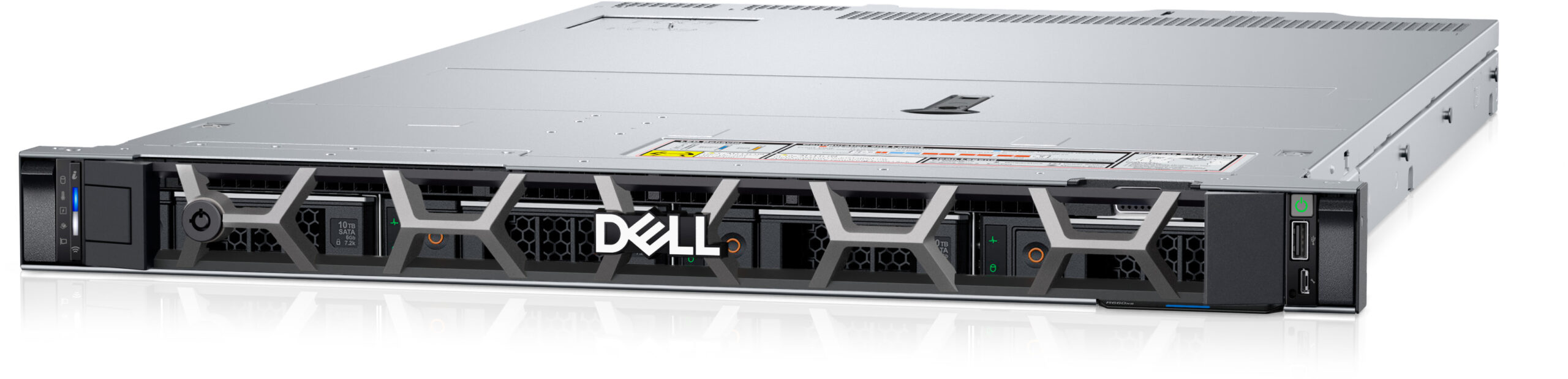 Dell PowerEdge R660xs Rack Server Intel Xeon Silver 4510 Dual CPU 64GB RAM 480GB SSD