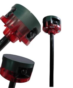 Solar infrared sensor alarm