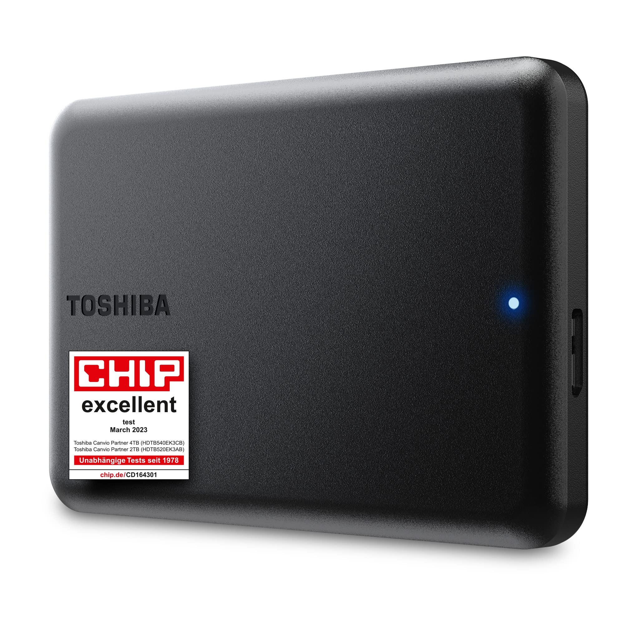 Toshiba Canvio Partner 2TB Portable 2.5’’ External Hard Drive (HDTB520EK3AB)