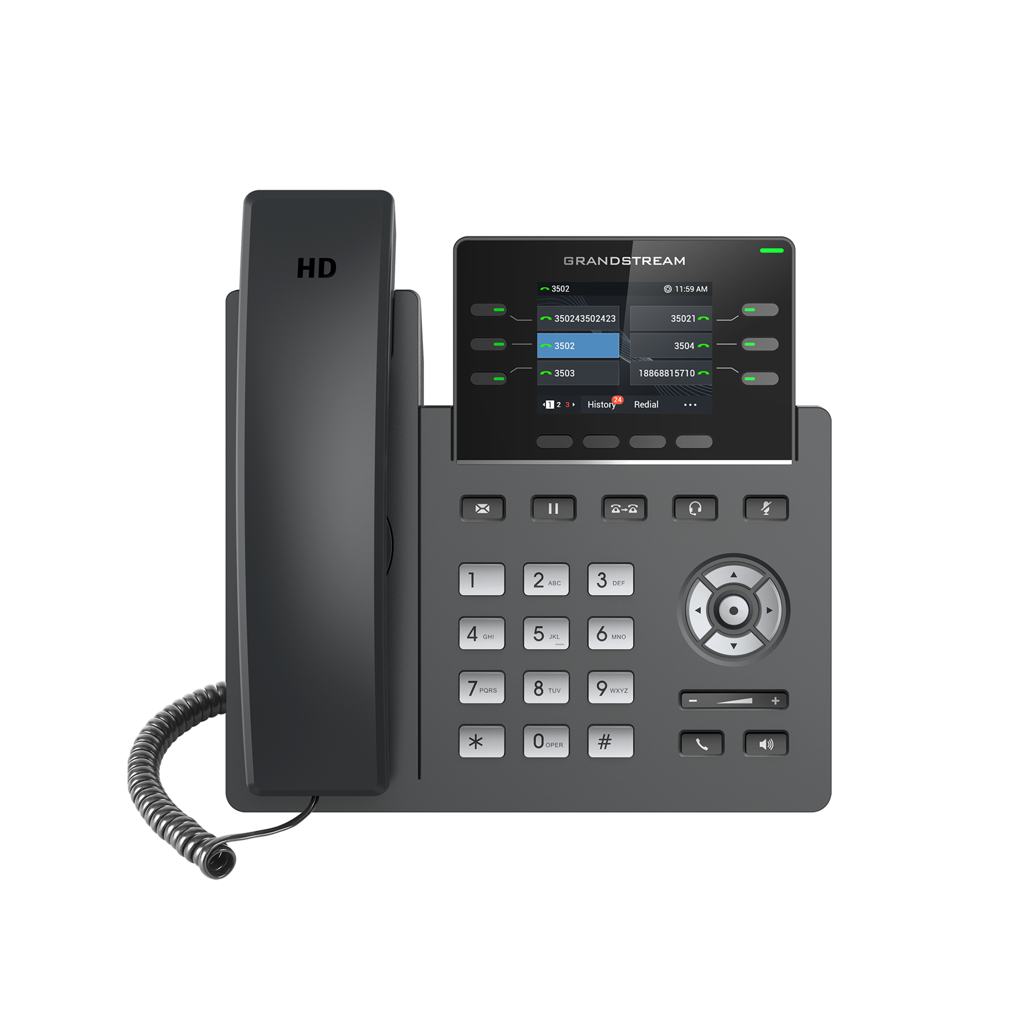 Grandstream GRP2613W 6-line Carrier-Grade IP Phone