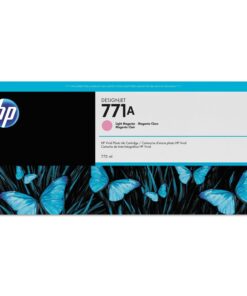 HP 771A 775-ml Light Magenta DesignJet Ink Cartridge, B6Y19A