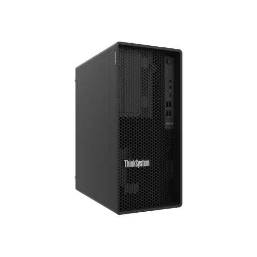 Lenovo Thinksystem ST45 V3 AMD EPYC 4244P (6C 3.8GHz 32MB Cache/65W), No RAID, 2x2TB SATA, 1x16GB, 500W 94% Efficiency, No DVD, 3 year