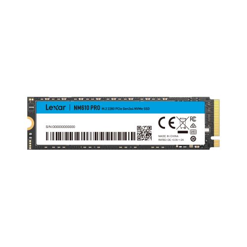Lexar LNM610 PRO 500GB NVMe SSD (LNM610P500G-RNNNG