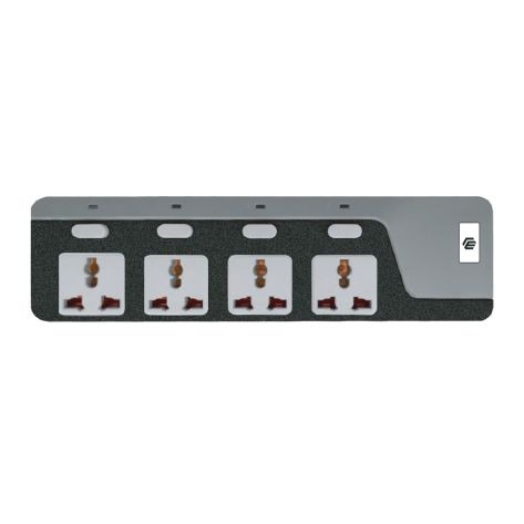 Lightwave 4 WAY Extension Socket EXT 754