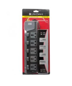 Lightwave 5-Way Extension Socket 3 Metres (LW EXT 755)