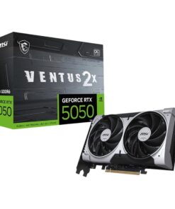 MSI GeForce RTX™ 5050 8GB VENTUS 2X OC Desktop Graphics Card