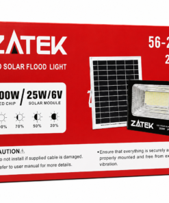 Zatek 200W LED Solar Flood Light