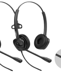 Fanvil HT302 QD to RJ9 Dual Headset