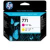 HP 771 Magenta/Yellow DesignJet Printhead - (CE018A)