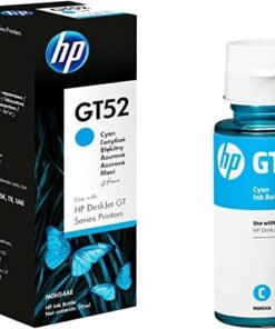 HP GT52 Cyan Original Ink Bottle