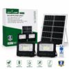 JSOT 2-IN-1 Solar Floodlight with Solar Panel (T-C100+100)