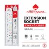 OfficePoint 5-Way Extension Socket with USB and Type-C Charger in Nairobi