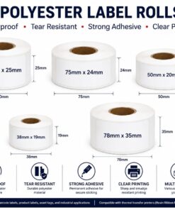 Polyester Barcode Labels in Kenya