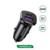 UGREEN EC305 30W USB-C and USB-A Car Charger 25845 Fast Charging Adapter