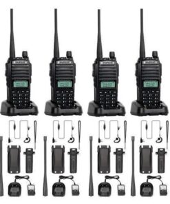 Baofeng UV-82 5W Dual Band Two-Way Radio Four Pack
