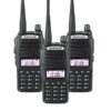 Baofeng UV-82 5W Dual Band Walkie Talkie 3 Piece Set 5-8 Km Range