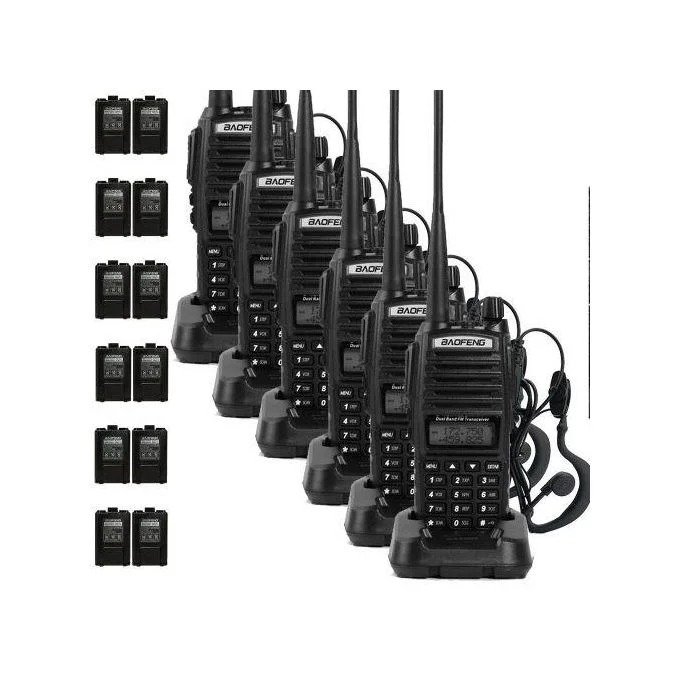 Baofeng UV-82 8W Dual Band Walkie Talkie 7 Pieces (1 Per Box Packaging)