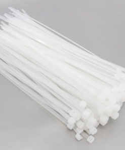 Cable Ties Nylon White Natural Nylon for Indoor Use