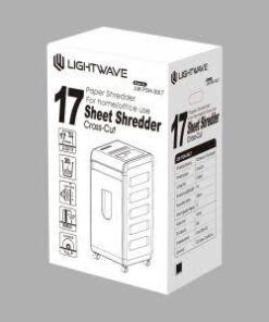 Lightwave 17 Sheets Paper Shredder 30L
