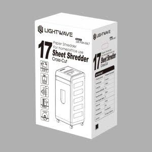 Lightwave 17 Sheets Paper Shredder 30L