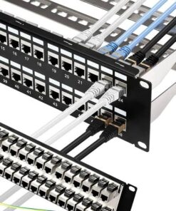 Cat5e/Cat6A 48 Port Patch Panels