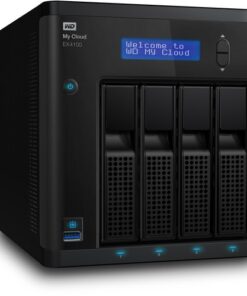 WD My Cloud Expert Series 40TB EX4100 4-Bay NAS Server (4 x 10TB)