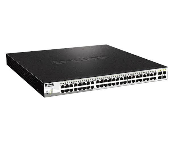 D-Link DGS-1210-52MPP 52-Port Gigabit Smart Managed PoE Switch